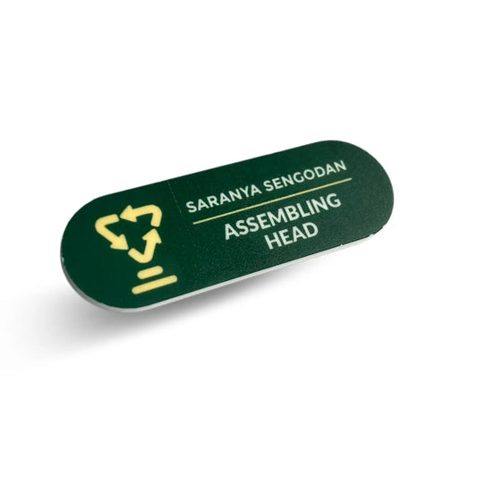 Personalized Name Badges - Durable & Customizable - EcoTrophy