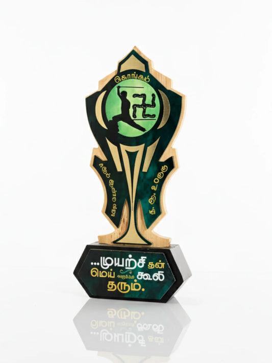 Silambam Trophy - martial arts award India