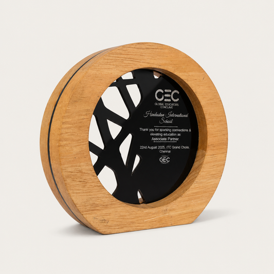 Personalized Corporate Award - Bespoke Recognition Trophy