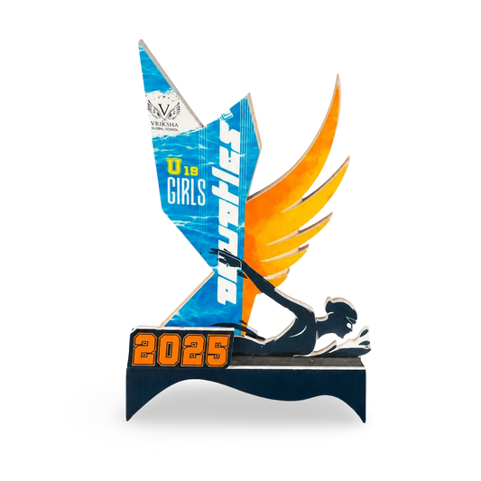 Premium Swimming Trophy - Exclusive Championship Award