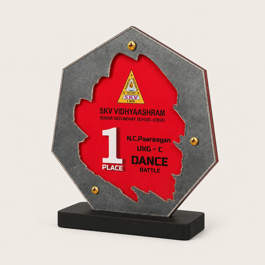 Wooden Acrylic Dance Awards – Custom Trophy