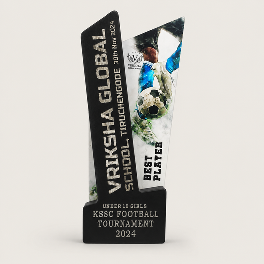 Football Trophy | Sports Club & Academic Championship Award
