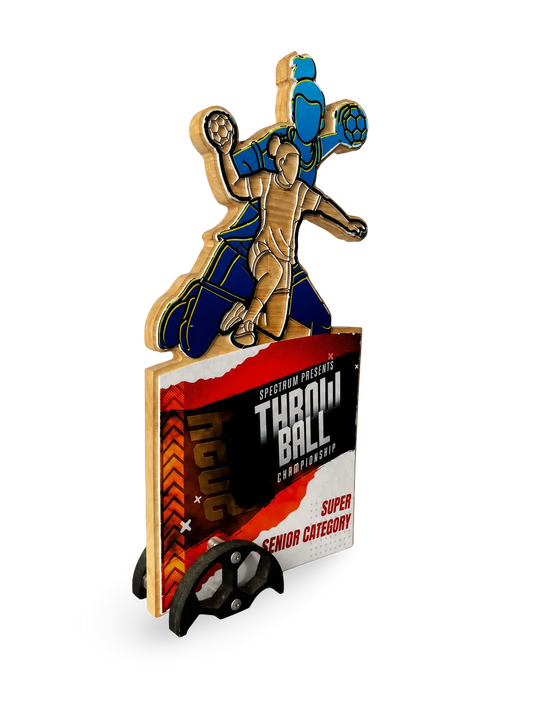 Tamil Nadu Throwball Champion Trophy - Unique Award for Winners