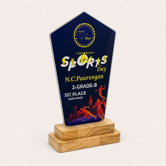 Personalized Sports Trophy - Custom Award for First Place Winner