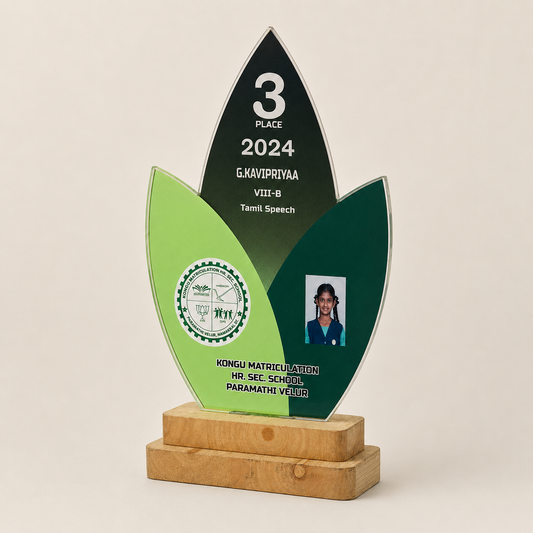 Academic_ Tamil speech Competition trophy (shop) |2025