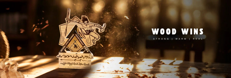 Premium Wooden Trophy Collection
