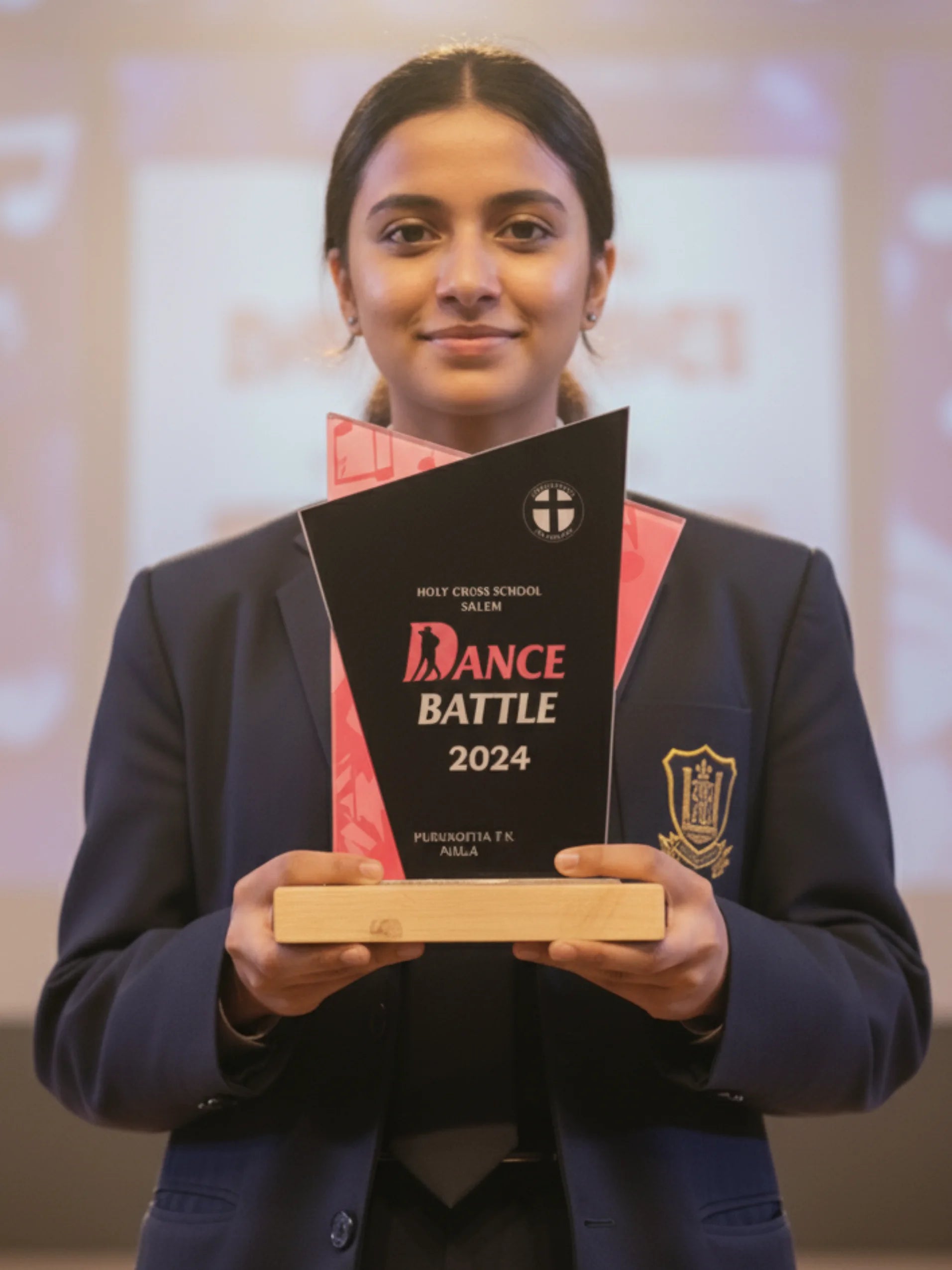 Dance Competition Shields - Personalized awards for dance festivals and cultural competitions