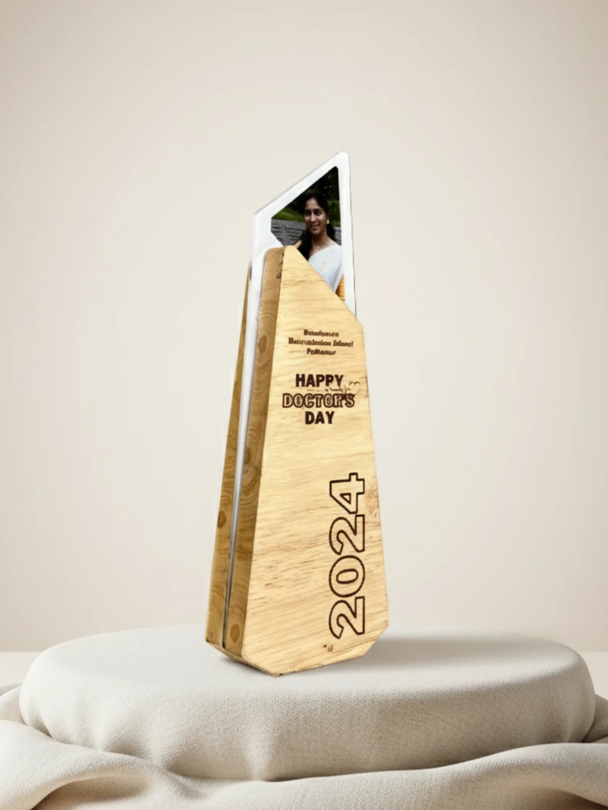 Doctor Trophy - premium medical achievement award