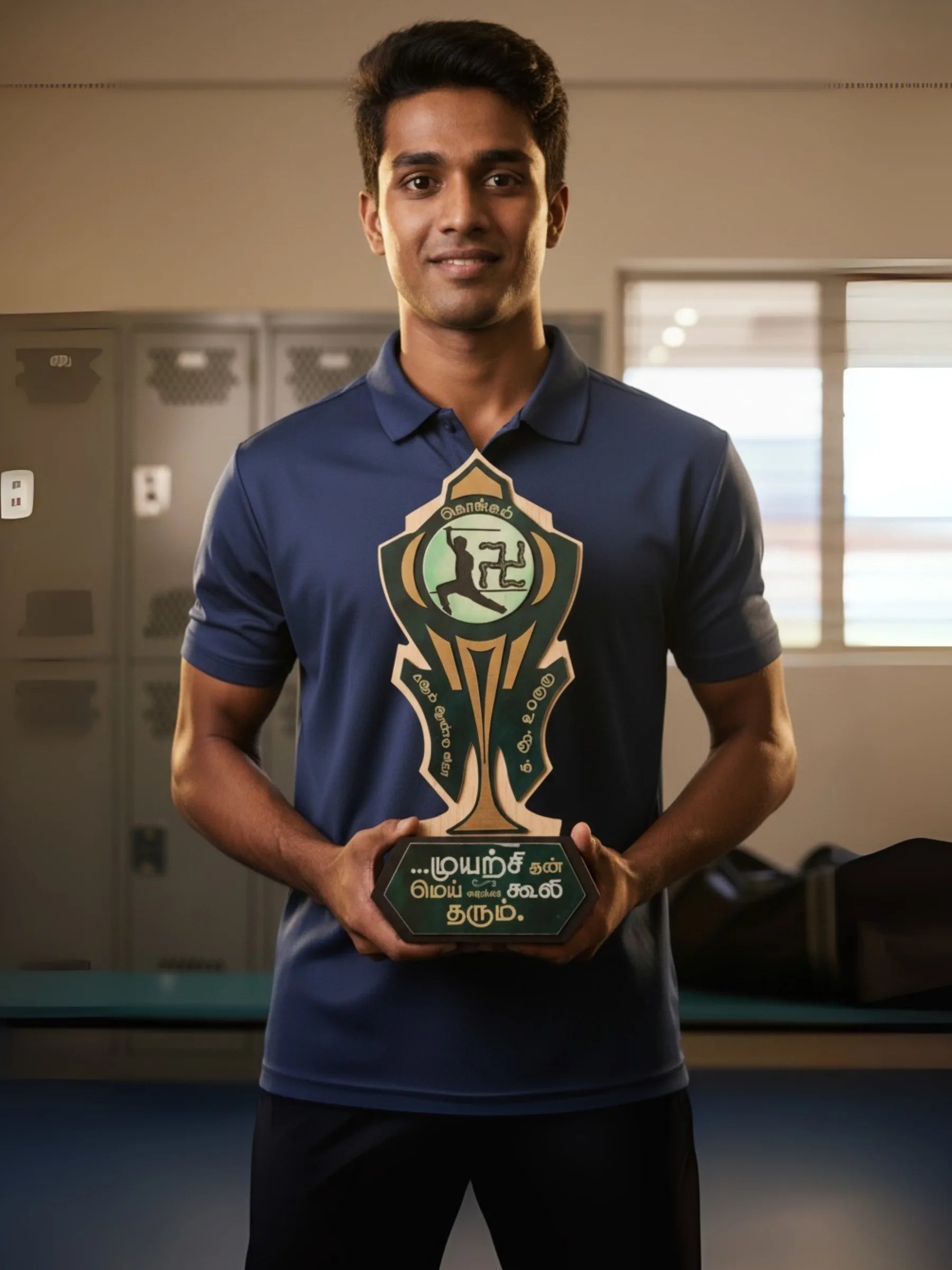 Silambam Trophy alternative view