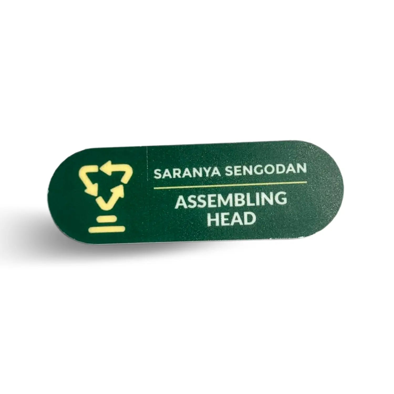 Personalized Name Badges - Durable & Customizable - EcoTrophy