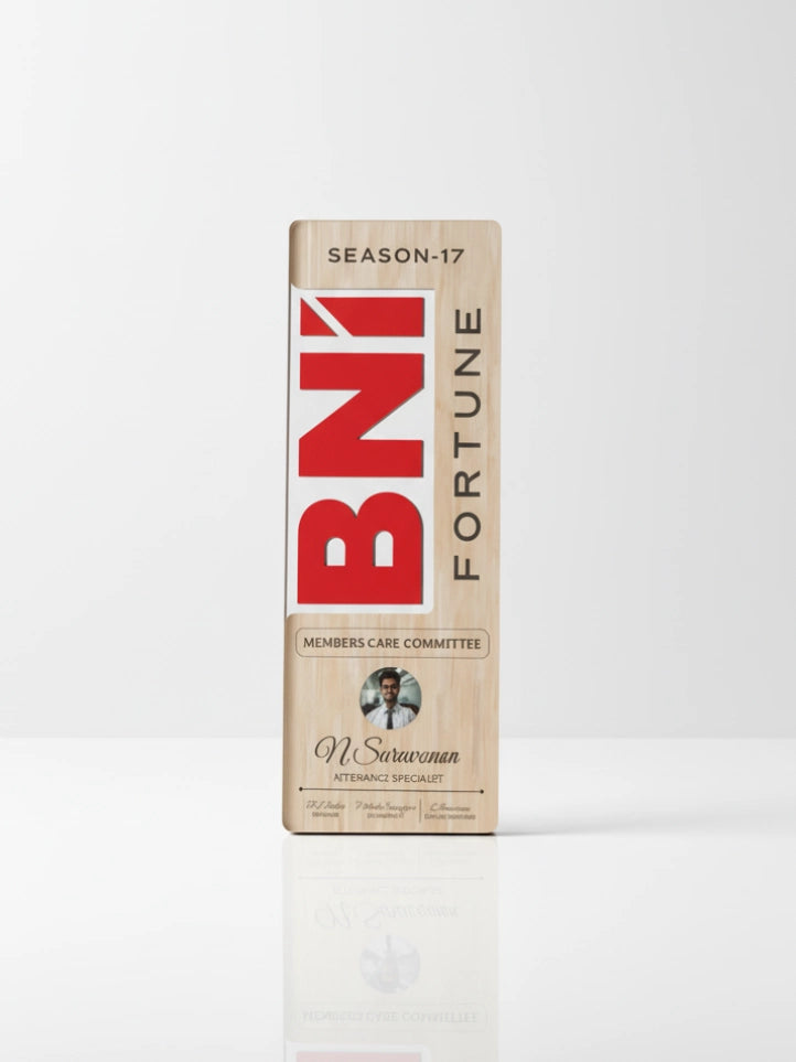 Box of Fortune BN1 with red and beige design on a white background