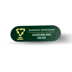 Personalized Name Badges - Durable & Customizable