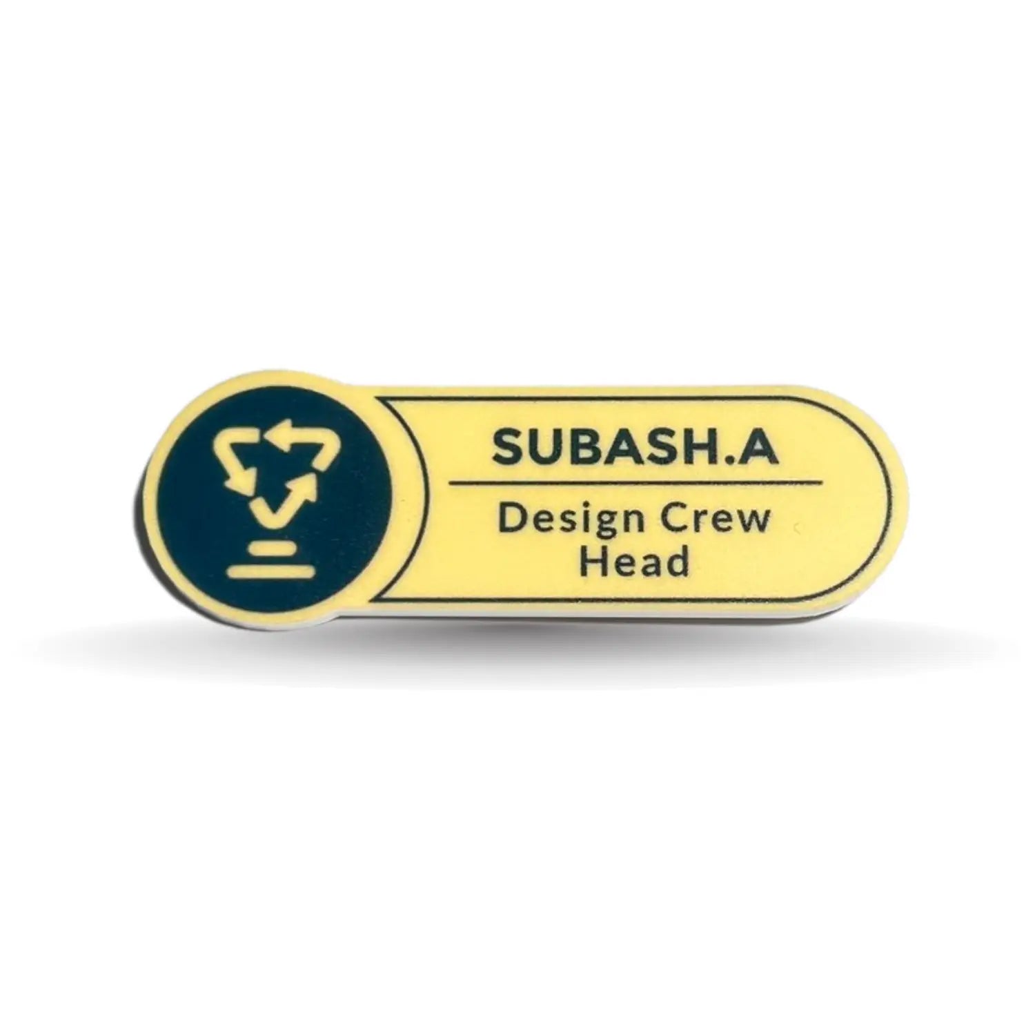 Personalized Name Badges - Sustainable & Durable - EcoTrophy