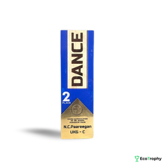 Personalized Dance Trophy - Custom Award for Second Place Winner