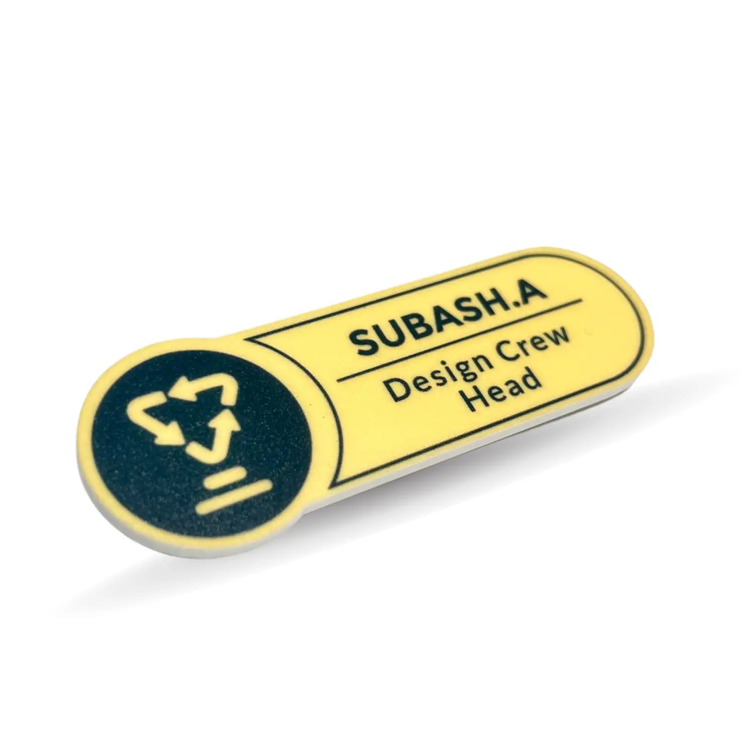 Personalized Name Badges - Sustainable & Durable - EcoTrophy