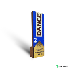 Personalized Dance Trophy - Custom Award for Second Place Winner