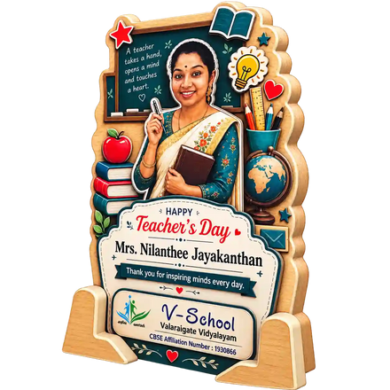 Teacher's Day Appreciation Trophy