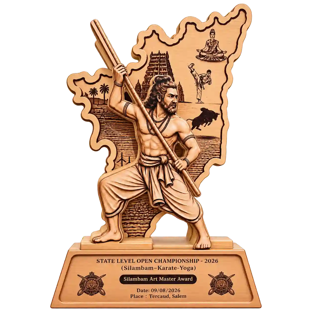 Silambam Art Master Championship Trophy
