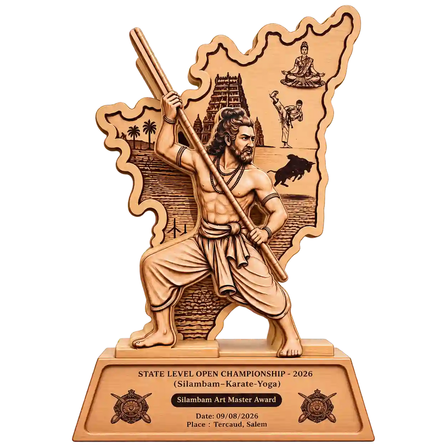 Silambam Art Master Championship Trophy