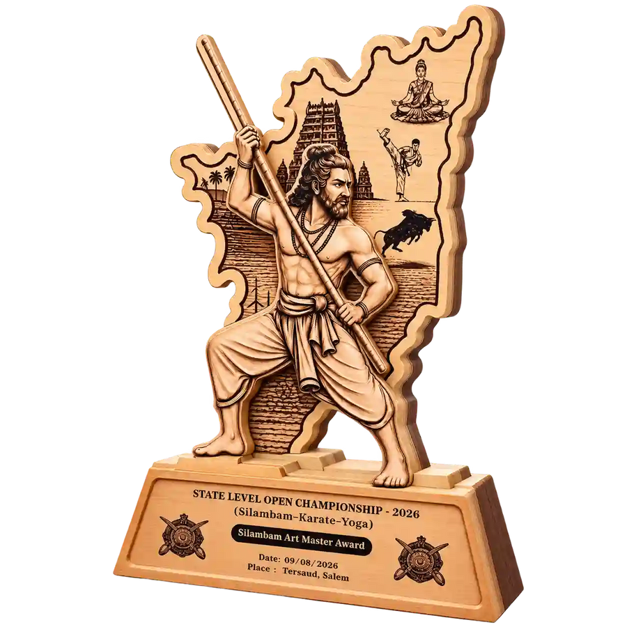 Silambam Art Master Championship Trophy