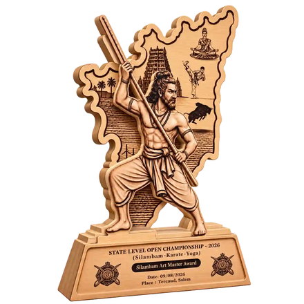 Silambam Art Master Championship Trophy