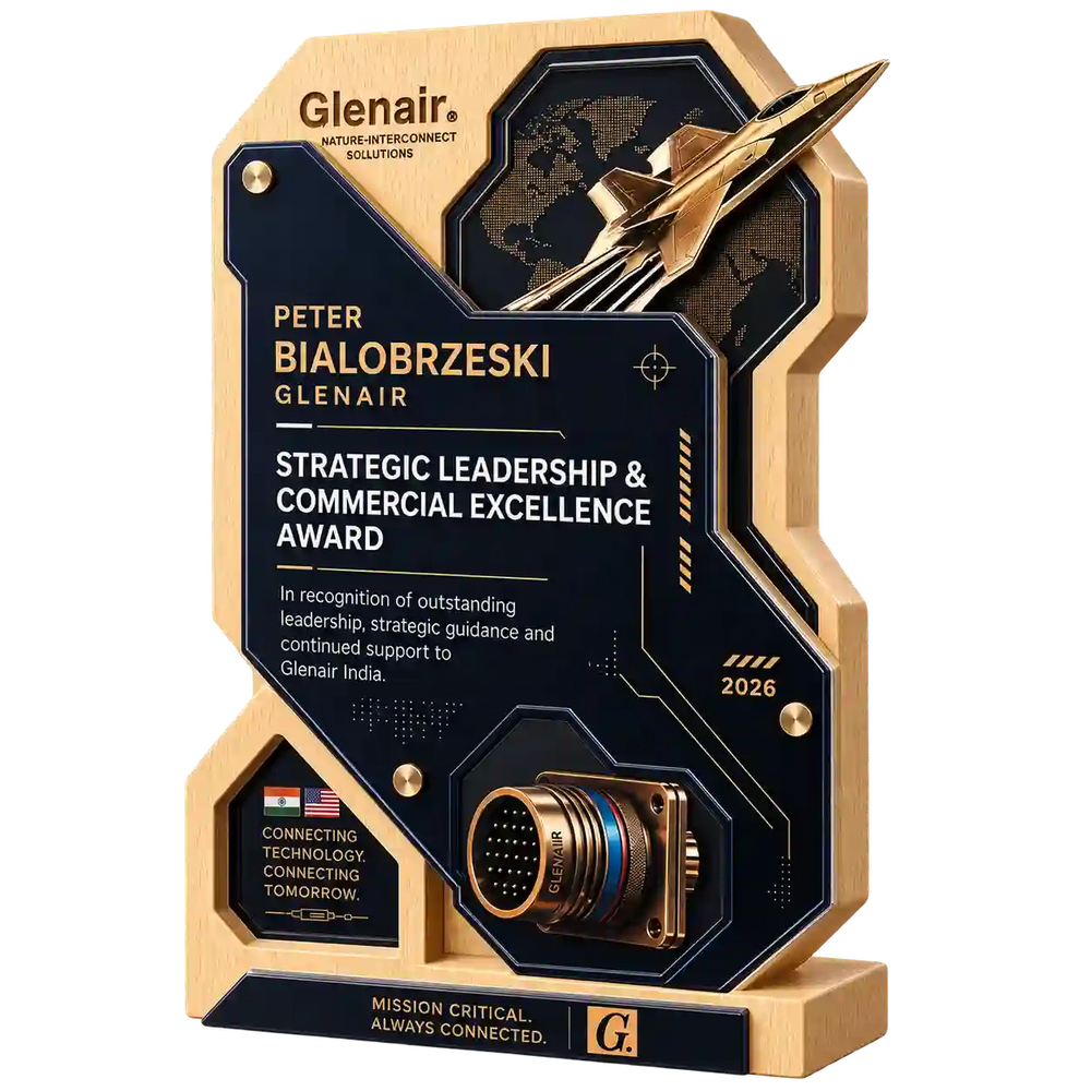 Customized Corporate Trophy for Strategic Leadership
