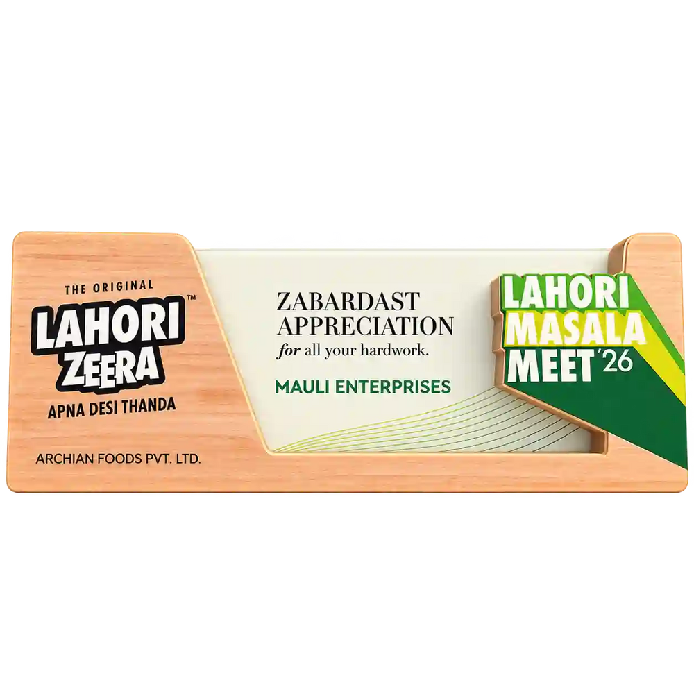 Corporate Certificate Trophy for Appreciation