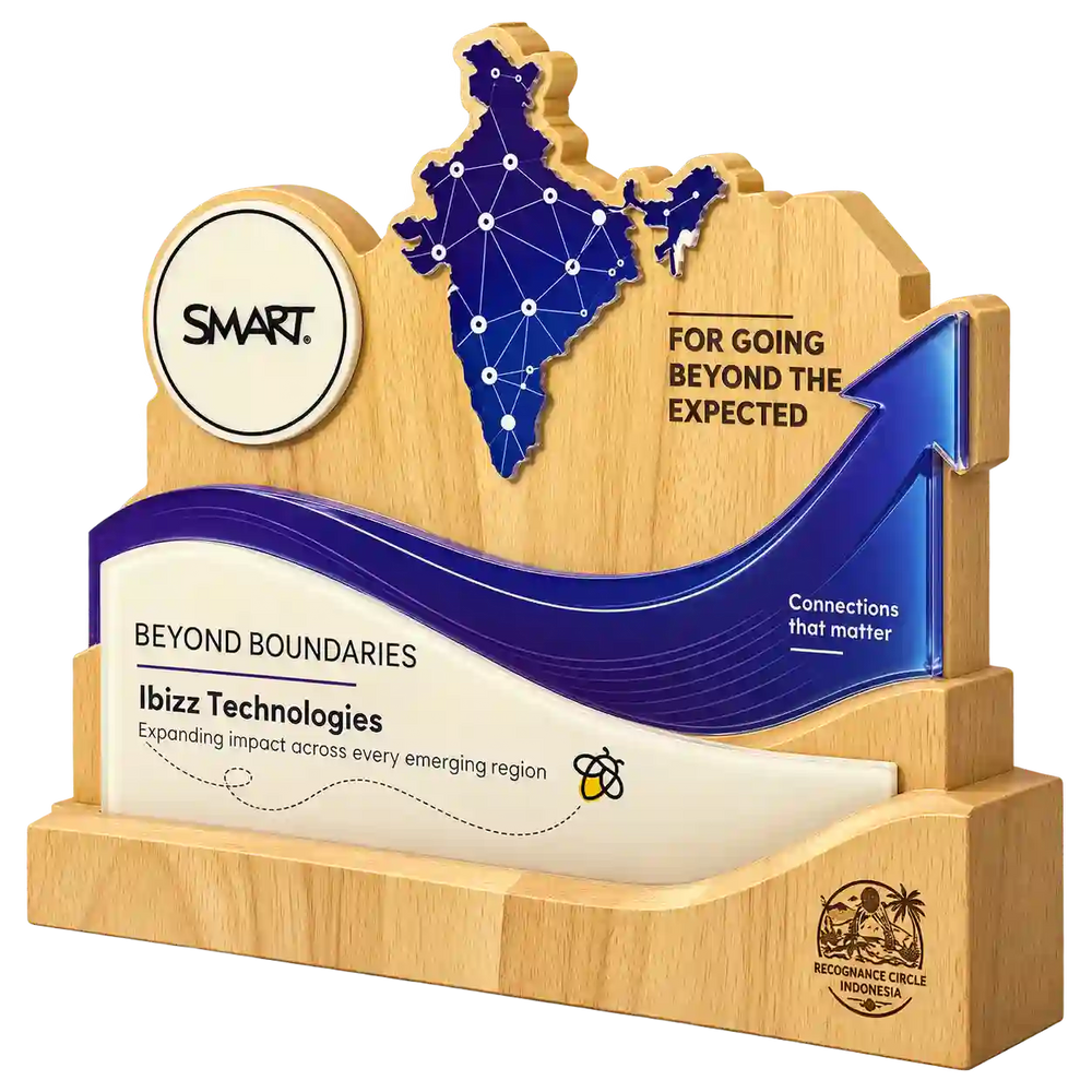 Beyond Boundaries Corporate Trophy