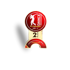 Personalized Dance Trophy - Creative Duo Design