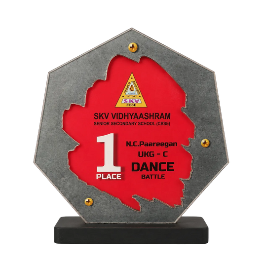 Personalized Dance Shield Trophy | First Place Award