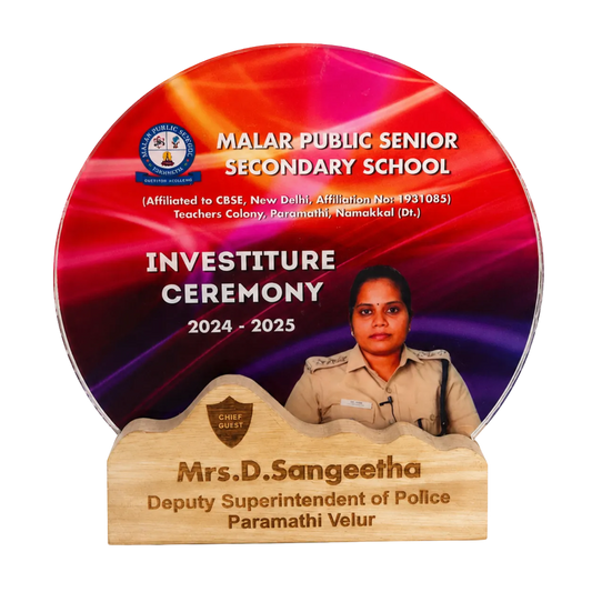 Chief Guest Trophy - Premium Award