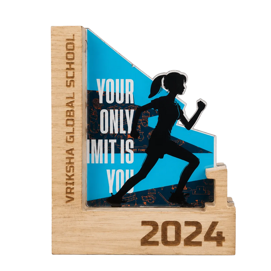 Sports Day Trophy - Premium Running Race Awards | First Place