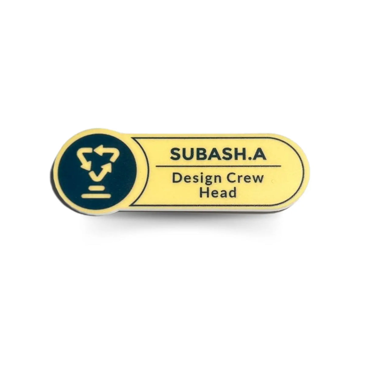 Personalized Name Badges - Sustainable & Durable - EcoTrophy