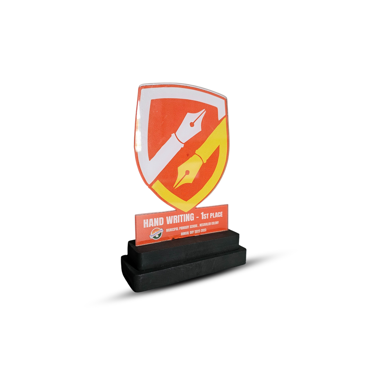 Personalized Handwriting Trophy - Custom Award for First Place