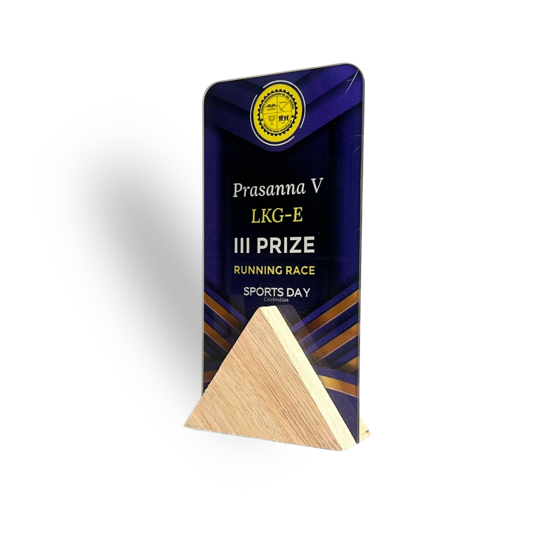 Personalized Sports Trophy - Custom Award for Third Place Winner