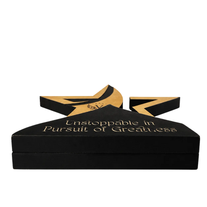 Custom Star Performer Awards - Wood & Acrylic Trophy