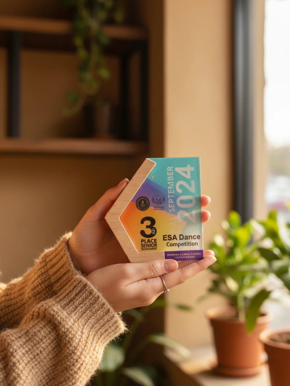 Custom Dance Award Trophy - buy online India dance competition prize