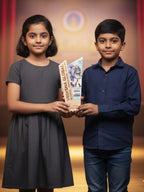 Academic Achievement Trophy - Premium student recognition award for educational excellence and merit