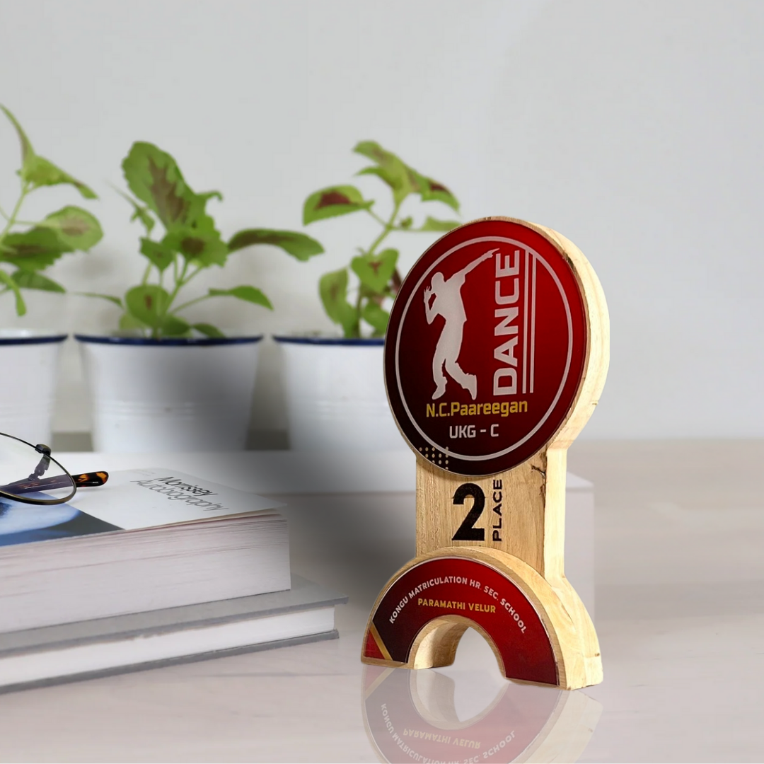 Personalized Dance Trophy - Creative Duo Design