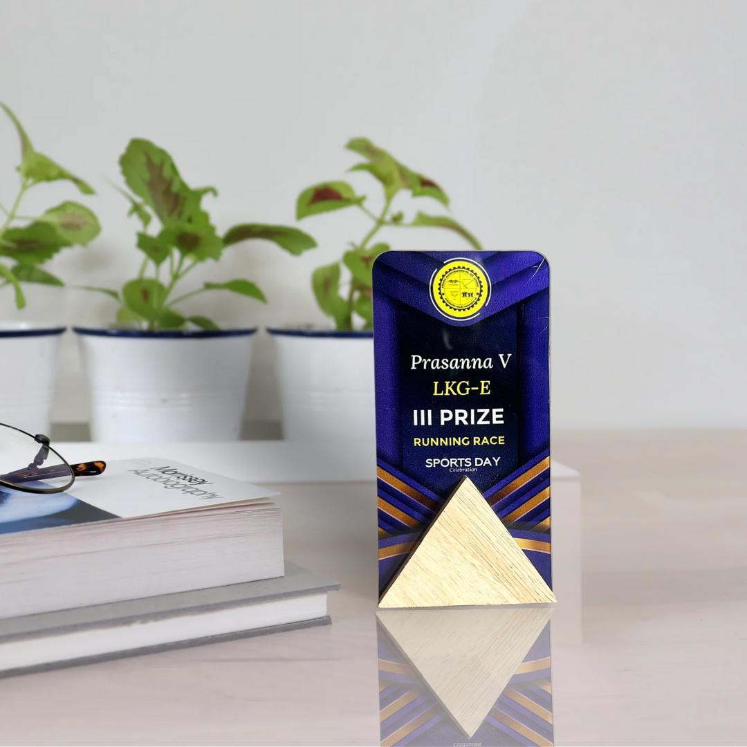 Personalized Sports Trophy - Custom Award for Third Place Winner