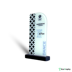 Personalized Dance Trophy - Modern Acrylic Design