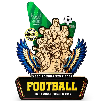 Tamil Nadu Football Trophy - Custom Award for Champions