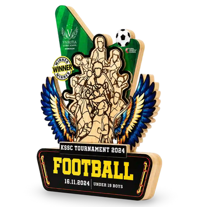 Tamil Nadu Football Trophy - Custom Award for Champions
