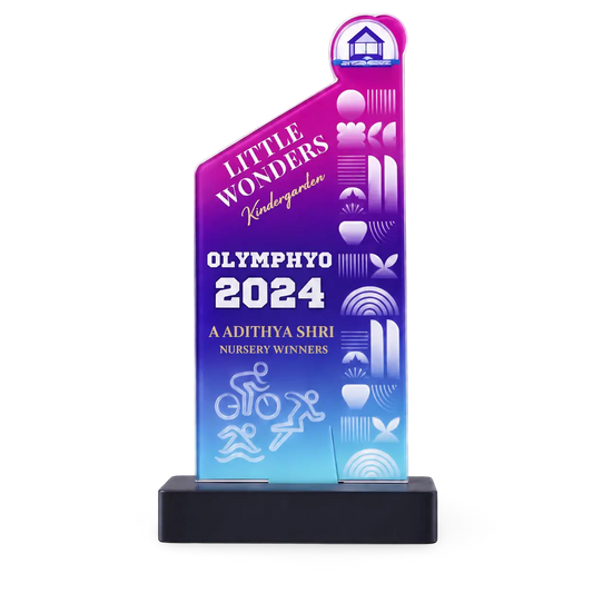 First Place Trophy - Premium Award for Top of All Achievers
