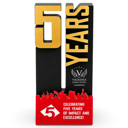 5 Year Recognition trophy