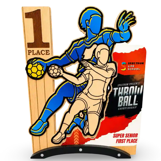 Throw Ball Trophy - Sports Day Award