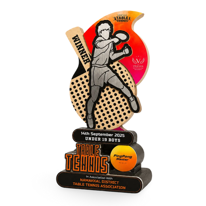 Premium Tennis Trophy – Customized Sports Trophy