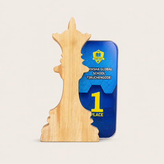 Chess Trophy - Queen Piece Design Champion