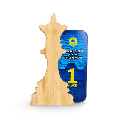 Chess Trophy - Queen Piece Design Champion