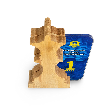 Chess Trophy - Queen Piece Design Champion